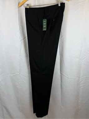 Alfani Slim Fit Black Dress Pants 33x32 NWT Stretch Travel